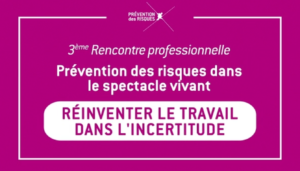 Visuel de la table ronde sur travailler dans l'incertitude. Juin 2021