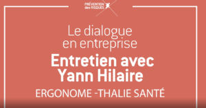 Visuel de la vidéo de Yann Hilaire sur le dialogue social en entreprise