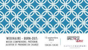 Visuel du webinaire sur le burn-out
