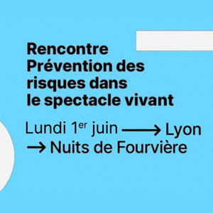 Plénière de la rencontre prévention des risques dans le spectacle vivant 1er juin 2026, Lyon